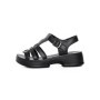 Sandale Dama din piele naturala 246609T BLACK | FORMAZIONE