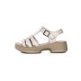 Sandale Dama din piele naturala 246609T CREAM | FORMAZIONE