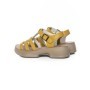 Sandale Dama din piele naturala 246609T YELLOW | FORMAZIONE