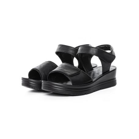 Sandale Dama din piele naturala 71-23 BLACK | FORMAZIONE