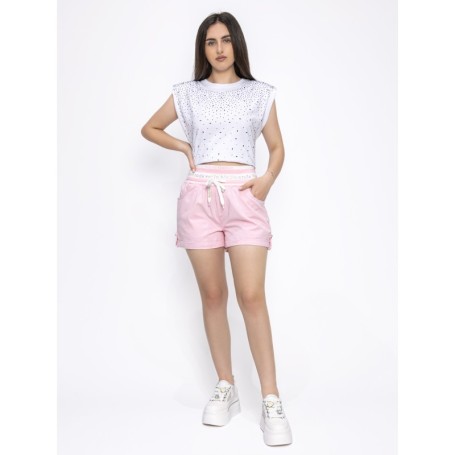 Blugi Scurti Dama TR655 ROZ | KIKIRIKI