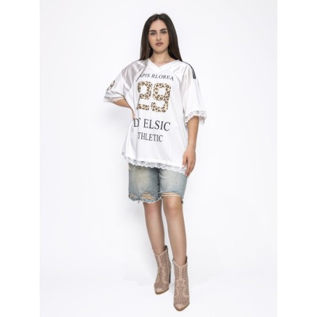 Tricou Dama VMCF6260 ALB | KIKIRIKI