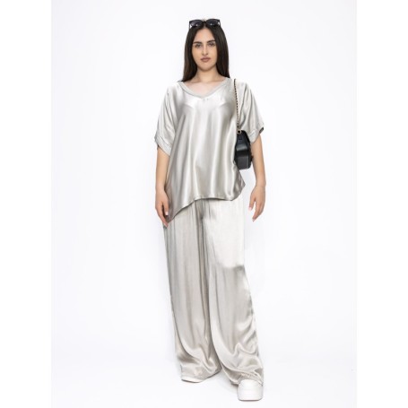 Compleu Dama 11673 GRI | KIKIRIKI