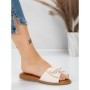 Papuci Dama cu Talpa Joasa 5PT9 BEIGE | MEI