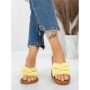Papuci Dama cu Talpa Joasa 5PT9 YELLOW | MEI
