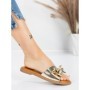 Papuci Dama cu Talpa Joasa 5PT9 LIGHT GOLD | MEI