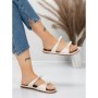Papuci Dama cu Talpa Joasa J588-8 BEIGE | MEI