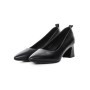 Pantofi cu Toc gros 267678 Negru | Formazione