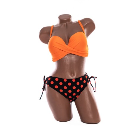 Costum de baie dama L223 PORTOCALIU | MEINA