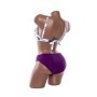 Costum de baie dama L29-2 ALB-MOV | MEINA