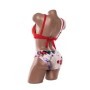 Costum de baie dama L29-3 ROSU | MEINA