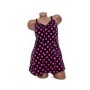 Costum de baie dama Y10221 NEGRU-FUCSIA | MEINA