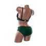 Costum de baie dama L905 VERDE-NEGRU | MEINA