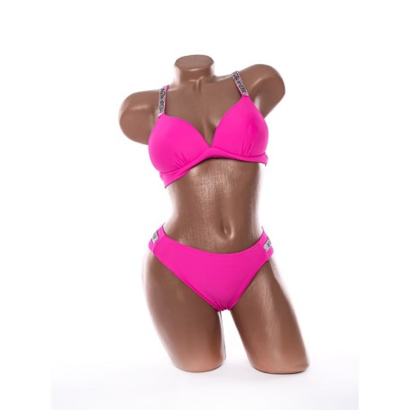Costum de baie dama F221 FUCSIA | MEINA
