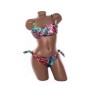 Costum de baie dama F662 ROSU-VERDE | MEINA