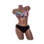 Costum de baie dama F662 ROSU-VERDE | MEINA
