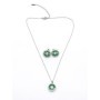 Set Colier + Cercei CLR004 VERDE | MEI
