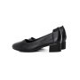 Pantofi cu Toc gros 5261 Negru | Formazione