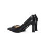 Pantofi cu Toc gros K4429-3966A Negru Jose Simon