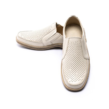Mocasini Barbati PN2018 Bej Maria Shoes