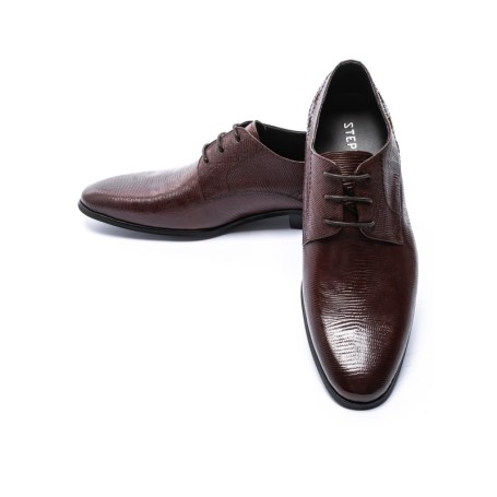 Pantofi Barbati din piele naturala QF576-K51 Red (M45) Stephano