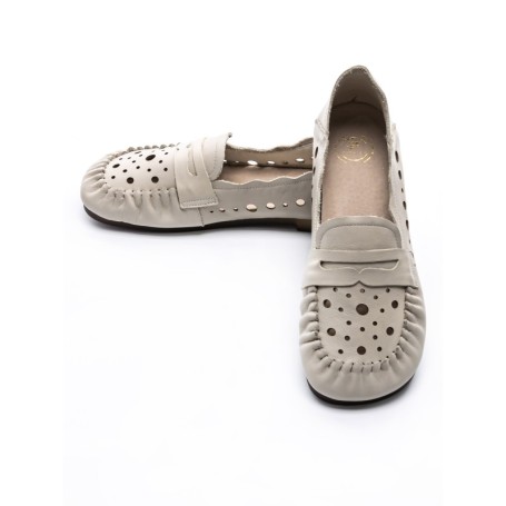 Pantofi Casual Dama 8120 Crem Formazione