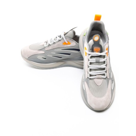 Pantofi Sport Barbati NZ6272 Crem-Gri (D28) F.Gerardo