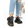 Pantofi Sport Dama cu Platforma 5WL82 BLACK | MEI