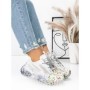 Pantofi Sport Dama cu Platforma 5WL82 WHITE | MEI