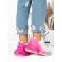 Pantofi Sport Dama cu Platforma 5WL83 PINK-WHITE | MEI