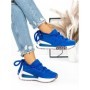 Pantofi Sport Dama din piele naturala 5WZ15 SAPPHIRE BLUE | PANTOFUL