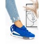 Pantofi Sport Dama din piele naturala 5WZ15 SAPPHIRE BLUE | PANTOFUL
