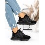 Pantofi Sport Dama din piele naturala 5SZ12 BLACK | PANTOFUL