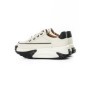 Pantofi Sport Dama din piele naturala KM9071-2 WHITE | ADVANCER