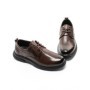 Pantofi Casual Barbati din piele naturala W25506 BROWN | ADVANCER