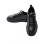 Pantofi Casual Barbati din piele naturala W25513-1 BLACK | ADVANCER