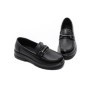 Pantofi Casual Dama din piele naturala N750 BLACK | ADVANCER