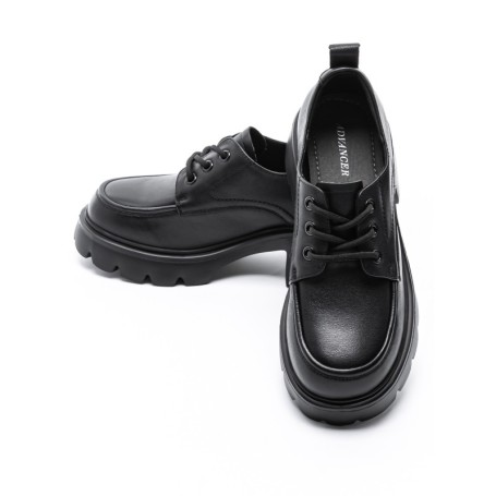 Pantofi Casual Dama din piele naturala 66920 BLACK | ADVANCER