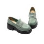 Pantofi Casual Dama din piele naturala 66319 GREEN | ADVANCER
