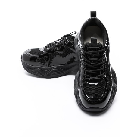 Dámska športová obuv vyrobená z prírodnej kože 919-1 Č... » MeiMall.sk