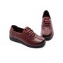 Pantofi Casual Dama din piele naturala 18791 WINE | ADVANCER