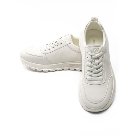 Pantofi Sport Barbati din piele naturala 88866 WHITE | ADVANCER
