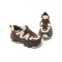 Pantofi Sport Dama din piele naturala 3A532 BROWN-CREAM | ADVANCER