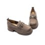 Pantofi Casual Dama din piele naturala 8051-3 GREY | ADVANCER