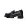 Pantofi Casual Dama din piele naturala 90-55 BLACK | ADVANCER