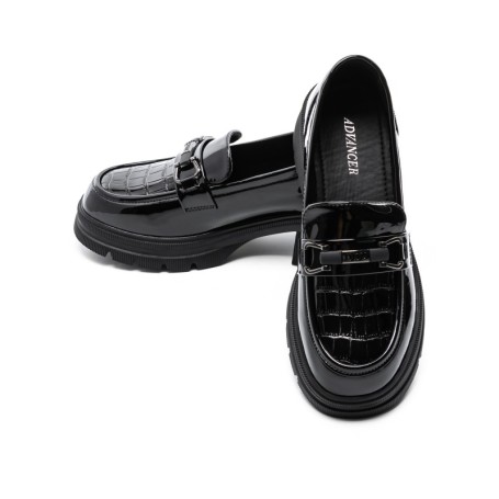 Pantofi Casual Dama din piele naturala TP6830-1 BLACK | ADVANCER