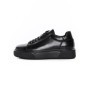 Pantofi Casual Barbati din piele naturala A921-1 BLACK | ADVANCER