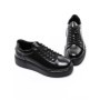Pantofi Casual Barbati din piele naturala A921-1 BLACK | ADVANCER