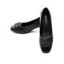 Pantofi cu toc din piele naturala TP2377-2 BLACK | ADVANCER