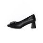 Pantofi cu toc din piele naturala TP2377-2 BLACK | ADVANCER